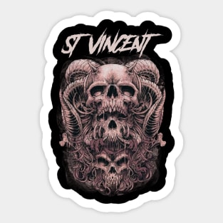 ST VINCENT BAND Sticker